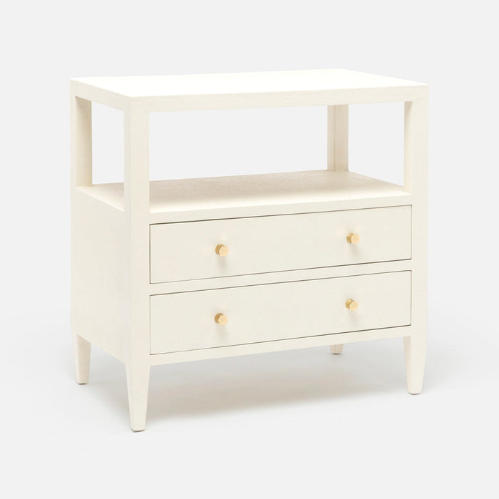 Jarin Two Drawer Wide Nightstand