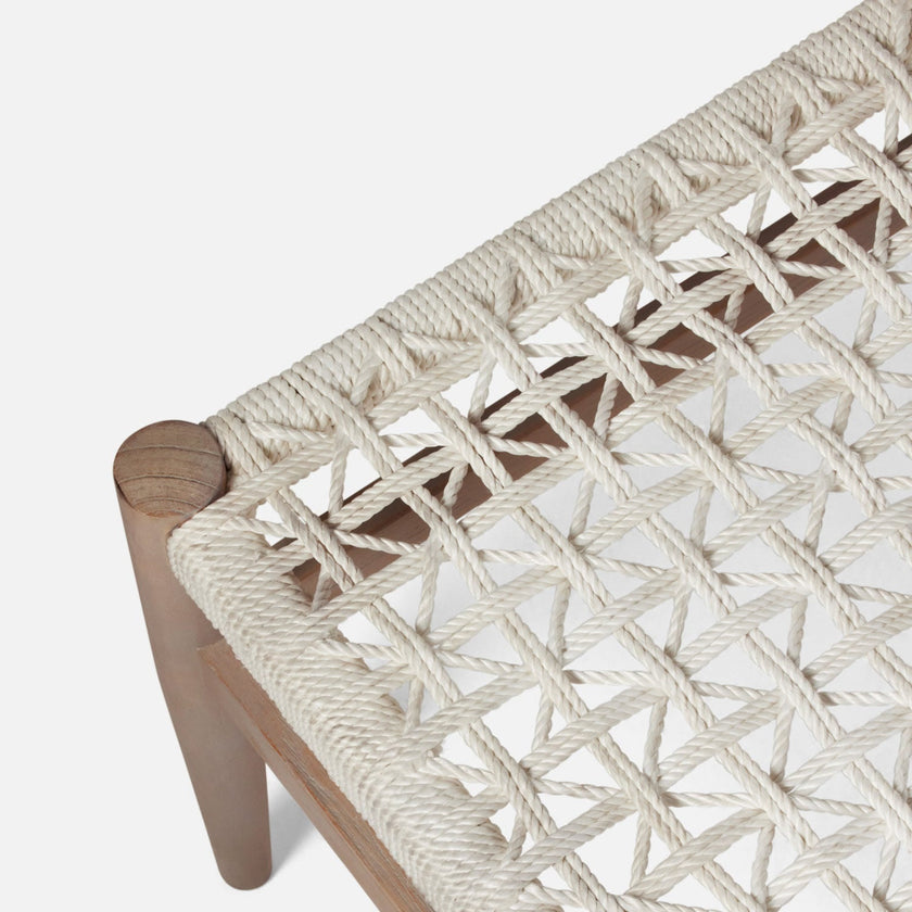 Larsson Twisted Rope Bench