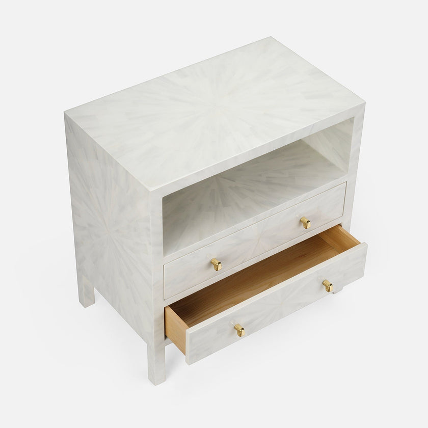 Phoenix Faux Horn Nightstand