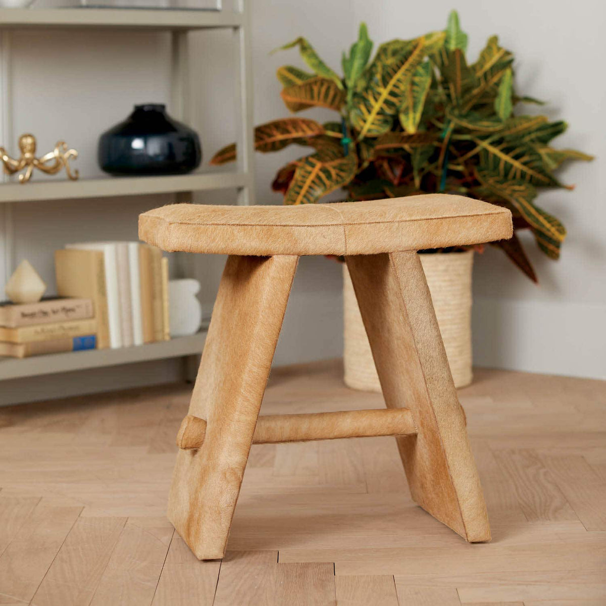 Stanton Hair-on-Hide Bench