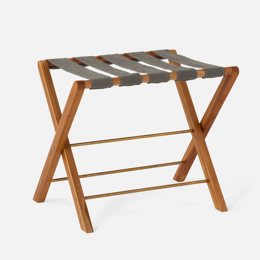 Made Goods Walvia Wood Folding Luggage Rack