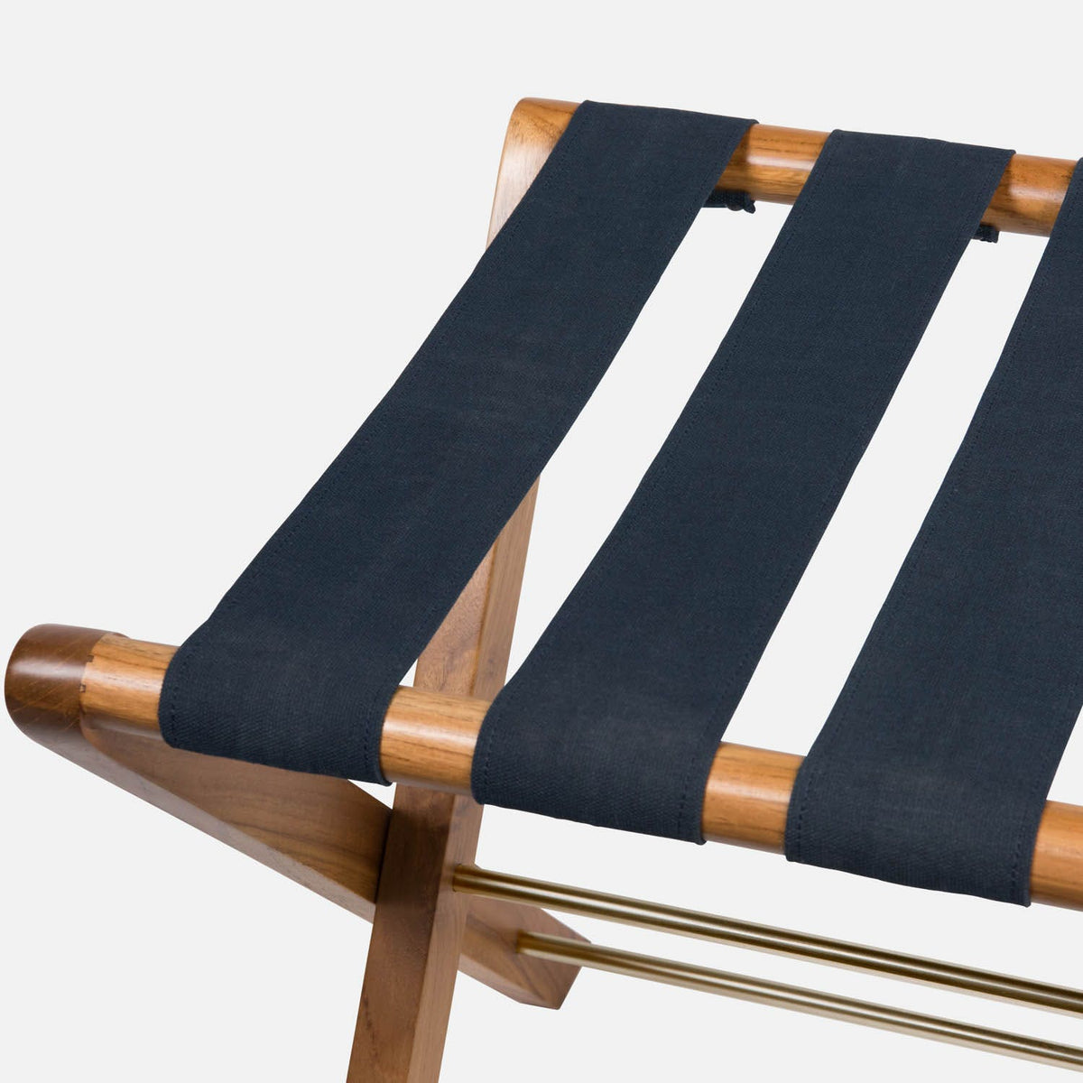 Made Goods Walvia Wood Folding Luggage Rack