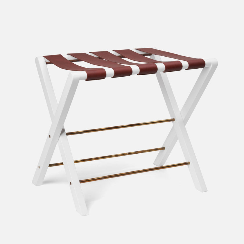 Made Goods Walvia Wood Folding Luggage Rack