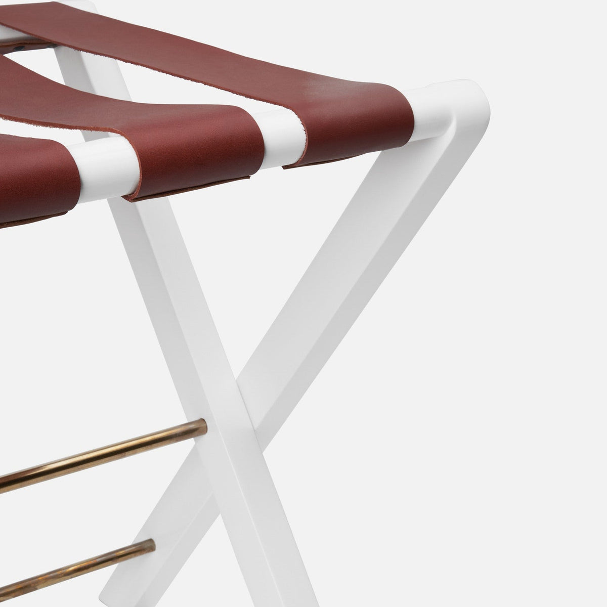 Made Goods Walvia Wood Folding Luggage Rack