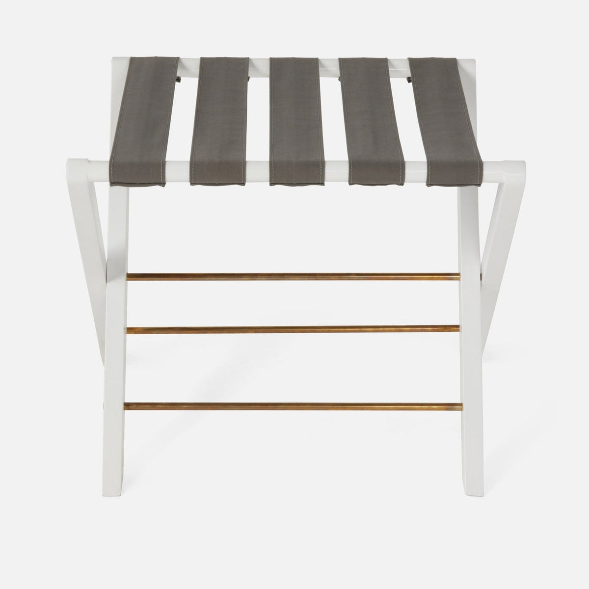 Made Goods Walvia Wood Folding Luggage Rack