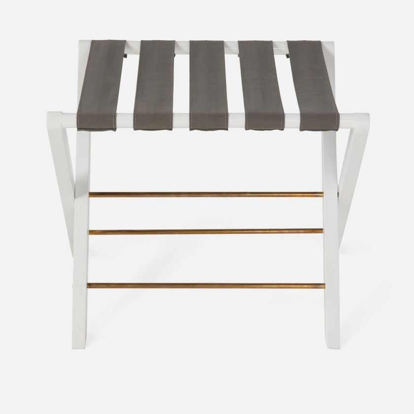 Made Goods Walvia Wood Folding Luggage Rack
