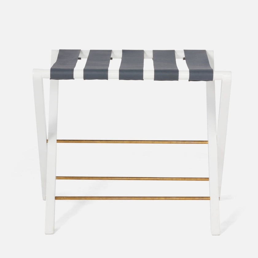 Made Goods Walvia Wood Folding Luggage Rack