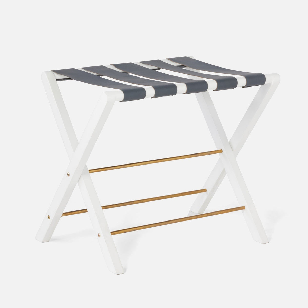 Made Goods Walvia Wood Folding Luggage Rack