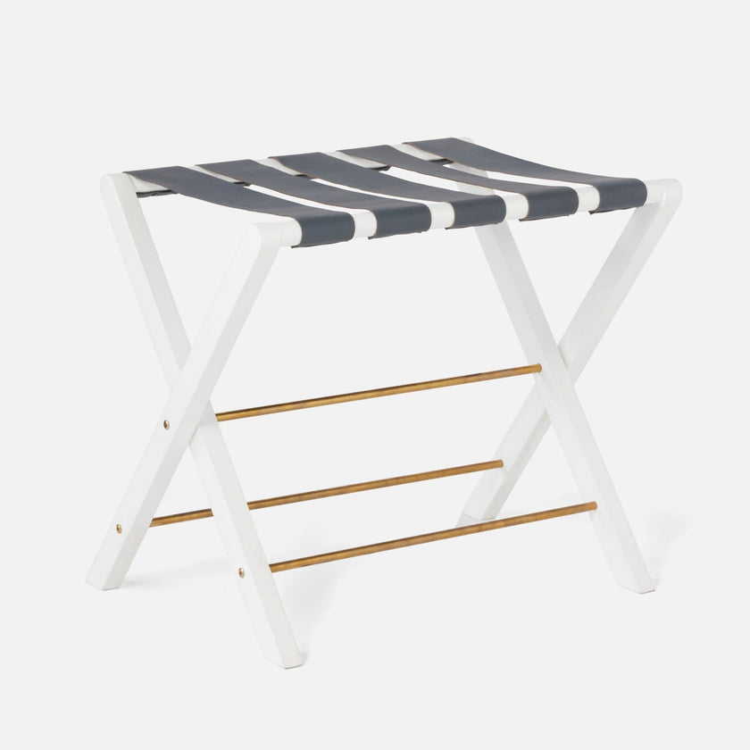 Made Goods Walvia Wood Folding Luggage Rack