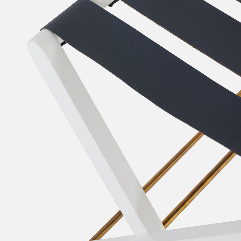 Made Goods Walvia Wood Folding Luggage Rack