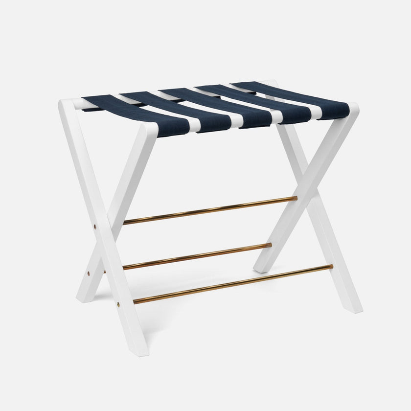 Made Goods Walvia Wood Folding Luggage Rack