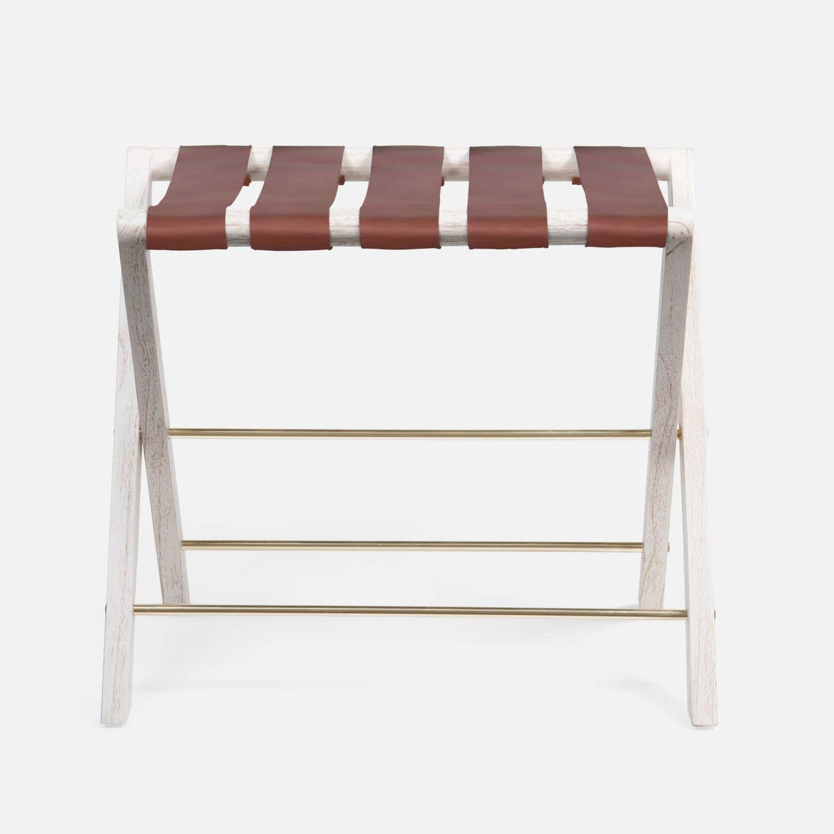 Made Goods Walvia Wood Folding Luggage Rack