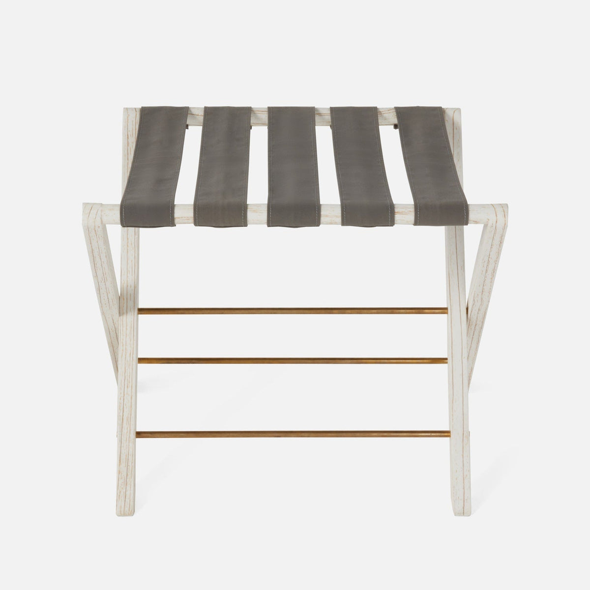 Made Goods Walvia Wood Folding Luggage Rack