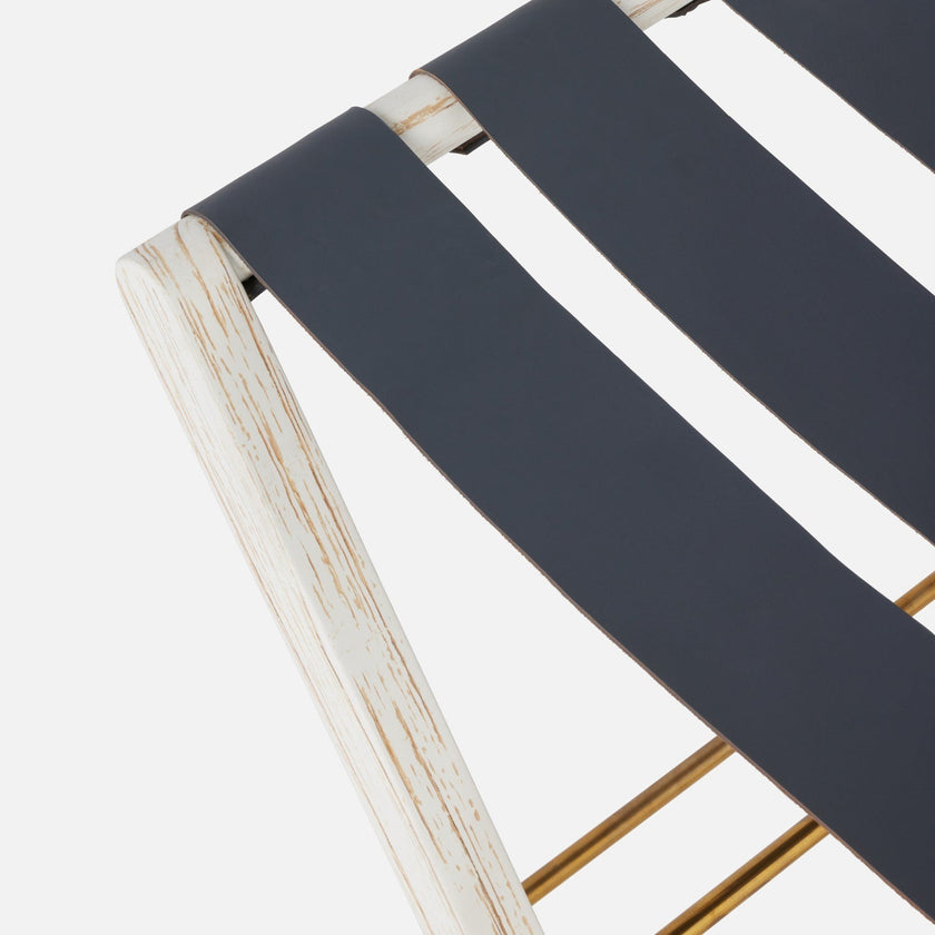 Made Goods Walvia Wood Folding Luggage Rack
