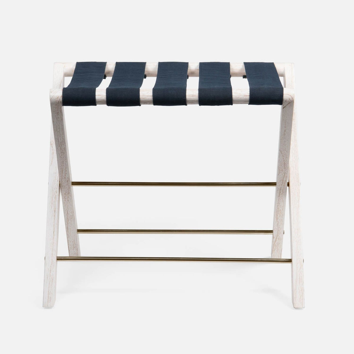 Made Goods Walvia Wood Folding Luggage Rack