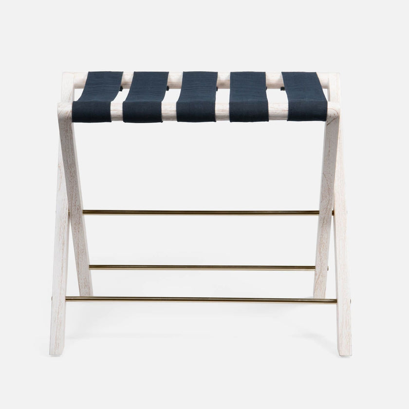 Made Goods Walvia Wood Folding Luggage Rack