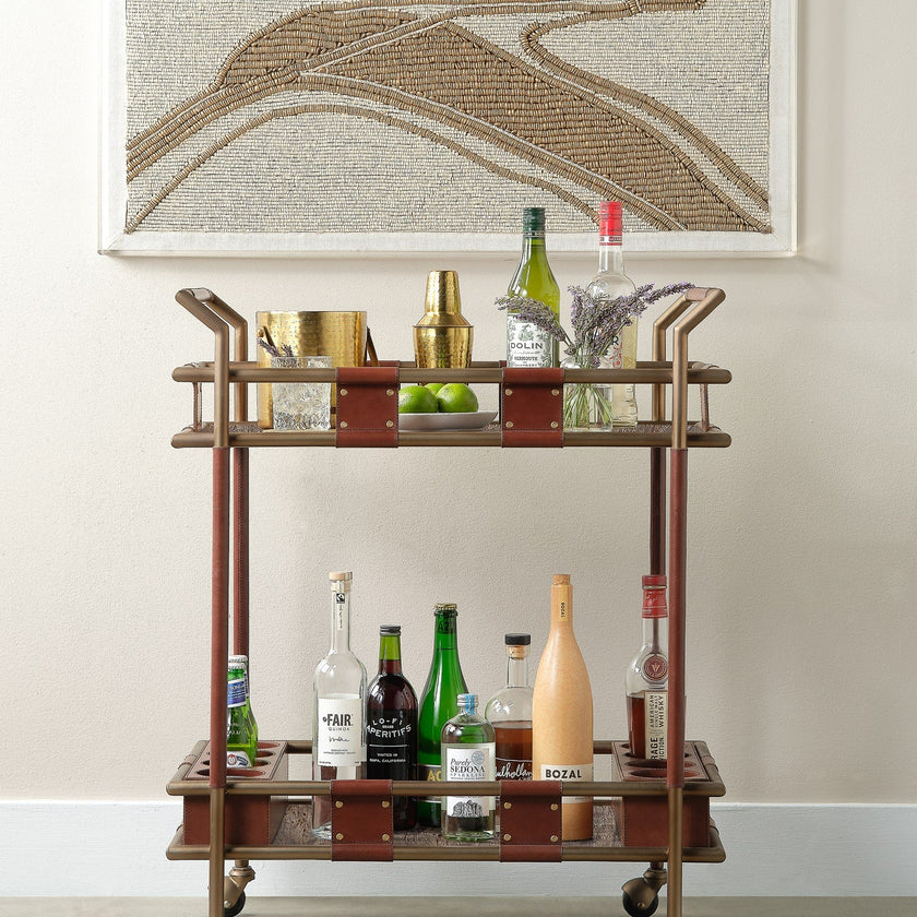 Made Goods Waylon Bar Cart