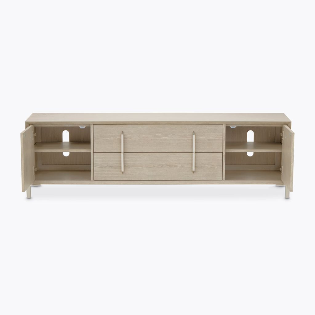Michael Amini Lotus Bay TV Console - Sand