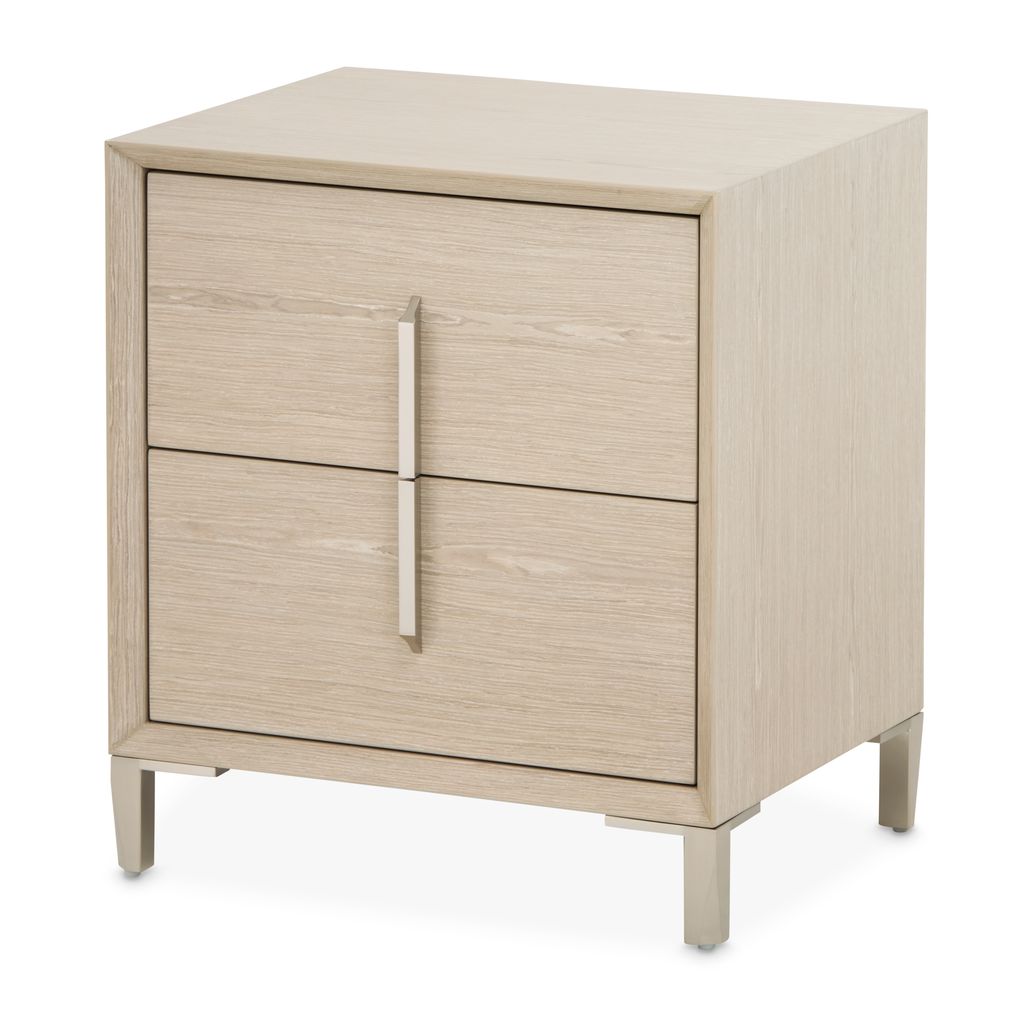 Michael Amini Lotus Bay Small Nightstand - Sand