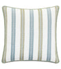 Eastern Accents Grenada Embroidered Stripes Decorative Pillow