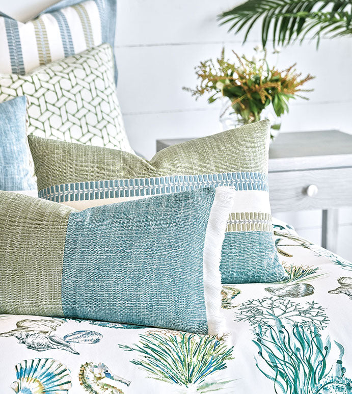Eastern Accents Grenada Colorblocked Decorative Pillow