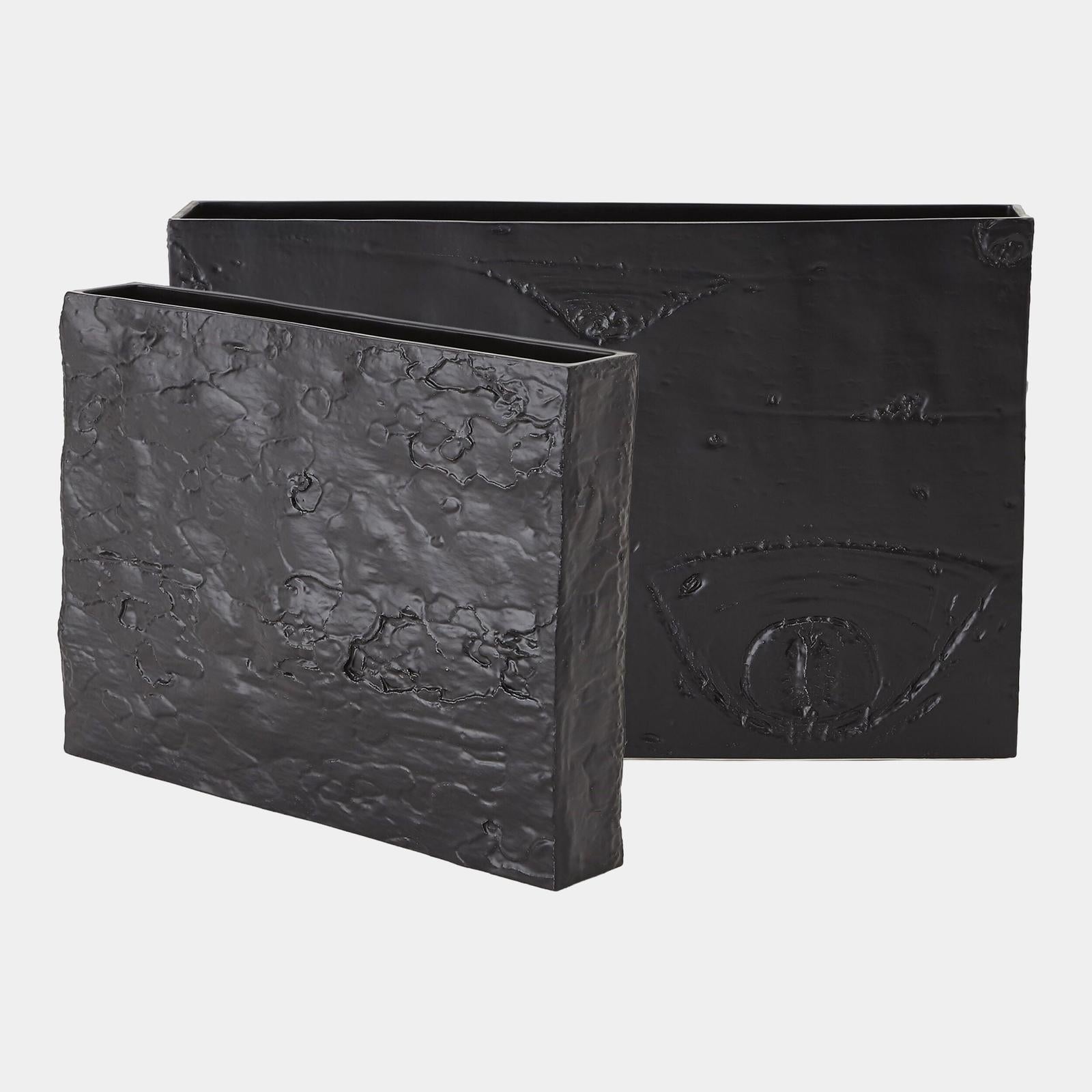 Global Views Poplar Tree Bark Texture Vase Clearance