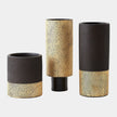 Global Views Java Black and Gold Vase