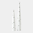 Global Views Spotted White and Black Vase Clearance