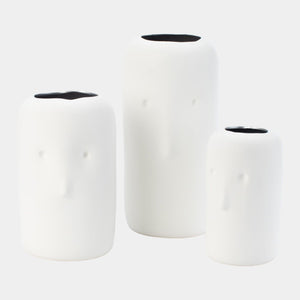 Global Views Impressionistic Simple Face Umbrella Stand Clearance