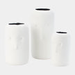 Global Views Impressionistic Simple Face Vase