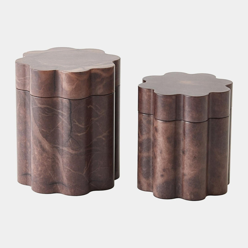 Global Views Cumulus Alabaster Tall Box