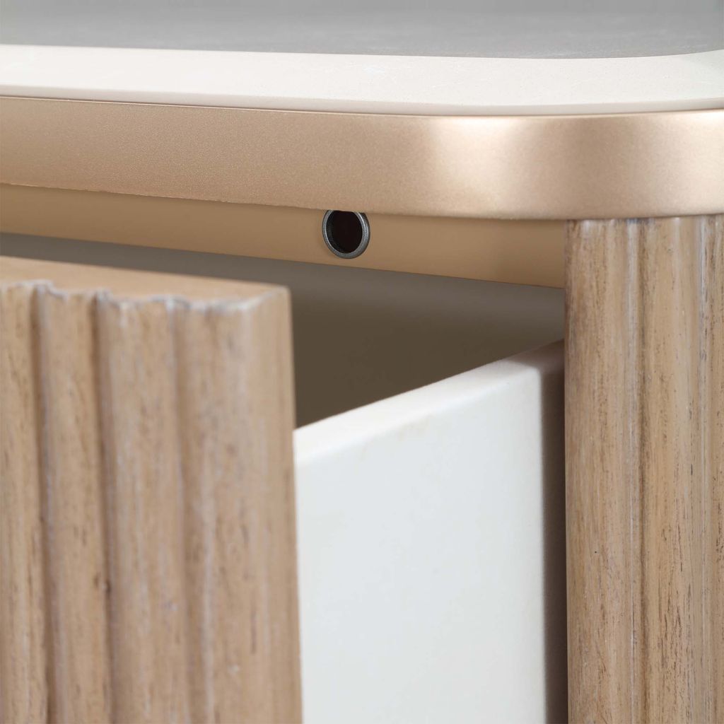 Michael Amini West Kensington 1-Drawer Nightstand