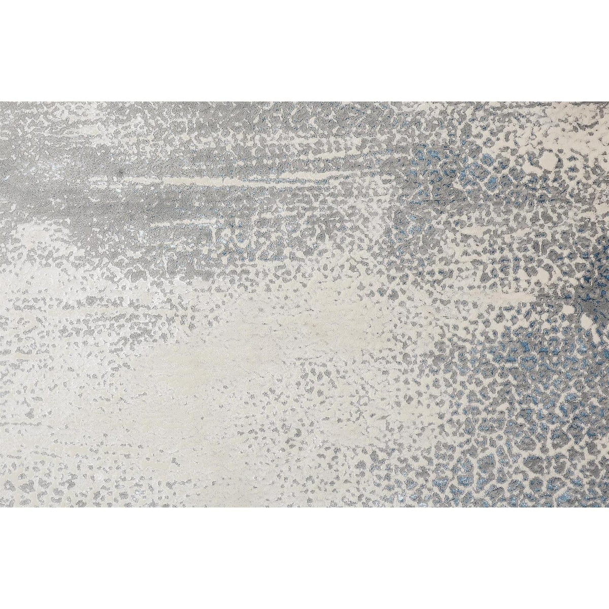 Feizy Azure 3401F Modern Watercolor Rug in Gray/Blue/Ivory
