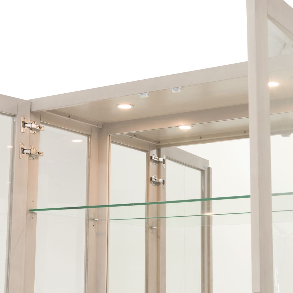 Michael Amini Fantosini Display Cabinet - Silver Mist
