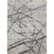 Feizy Kano 3877F Transitional Abstract Rug in Taupe/Gray/Ivory