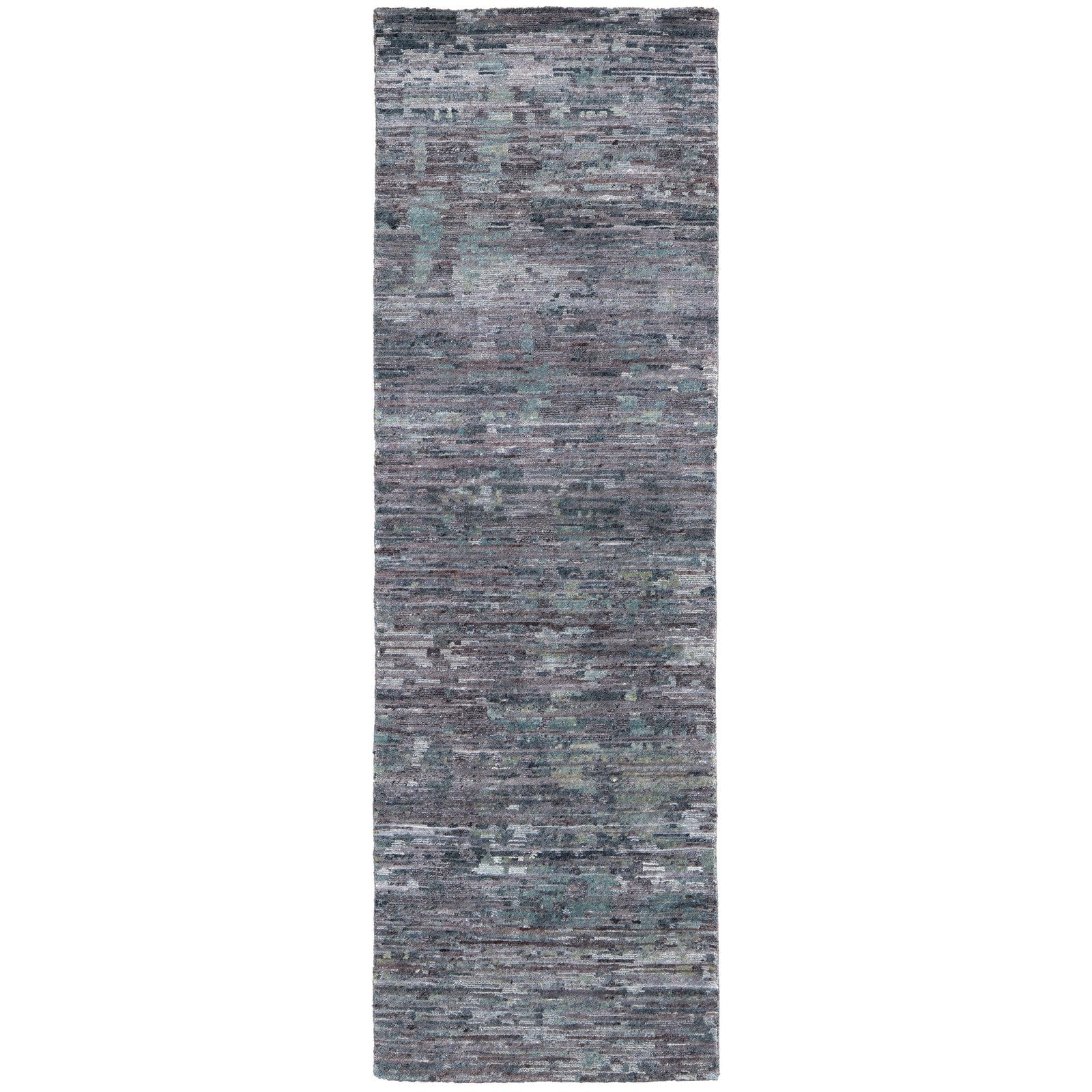 Feizy Conroe 6823F Modern Abstract in Blue/Gray