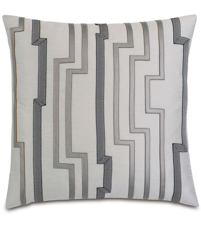 Eastern Accents Edris Fog with Trims