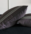 Eastern Accents Edris Charcoal with Mitered Border