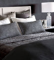 Eastern Accents Edris Charcoal with Mitered Border