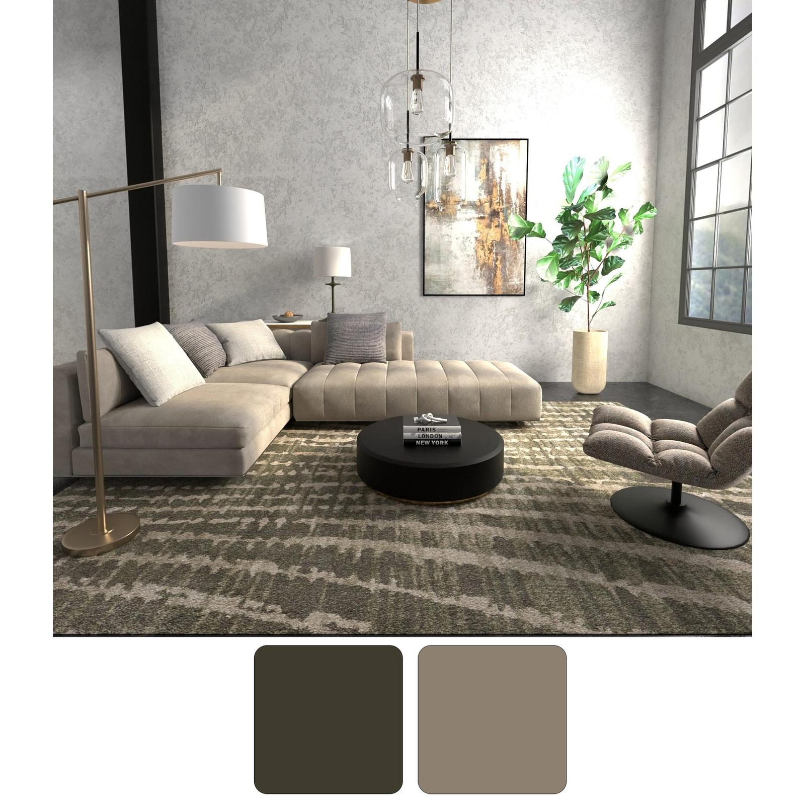 Feizy Skyview 39QDF Modern Abstract Rug
