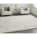 Feizy Darian 39K0F Modern Solid in White