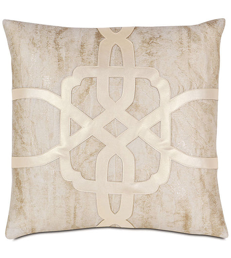 Eastern Accents Halo Champagne with Trellis Design