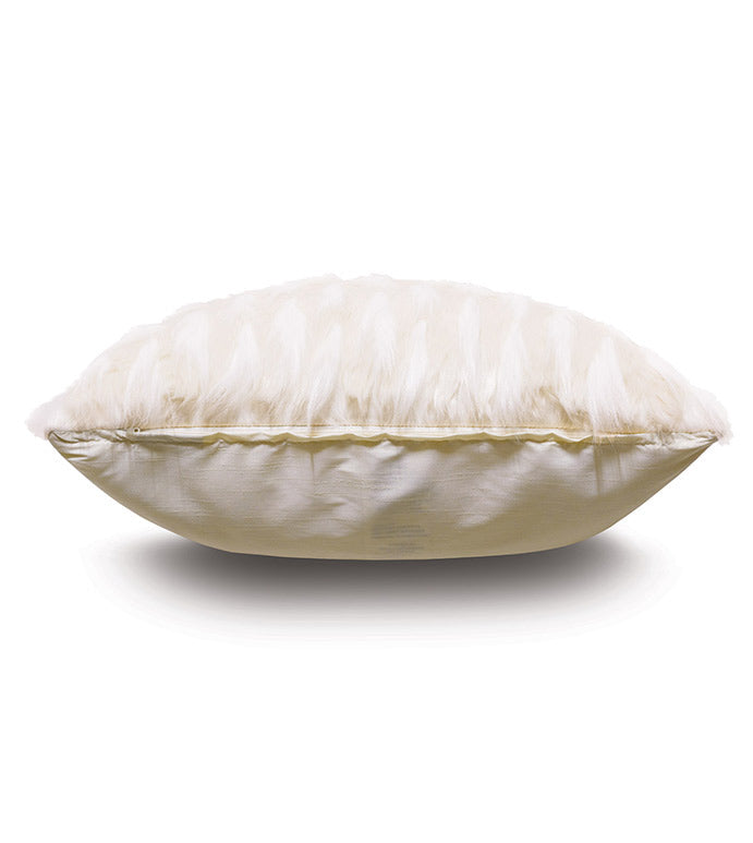 Eastern Accents Halo Faux Fur Decorative Pillow
