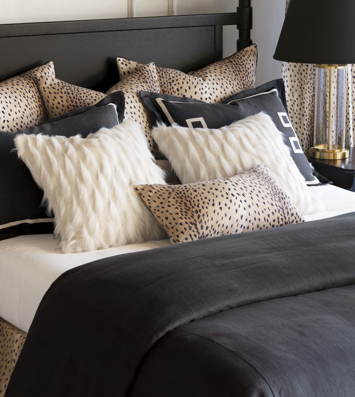 Eastern Accents Halo Faux Fur Decorative Pillow