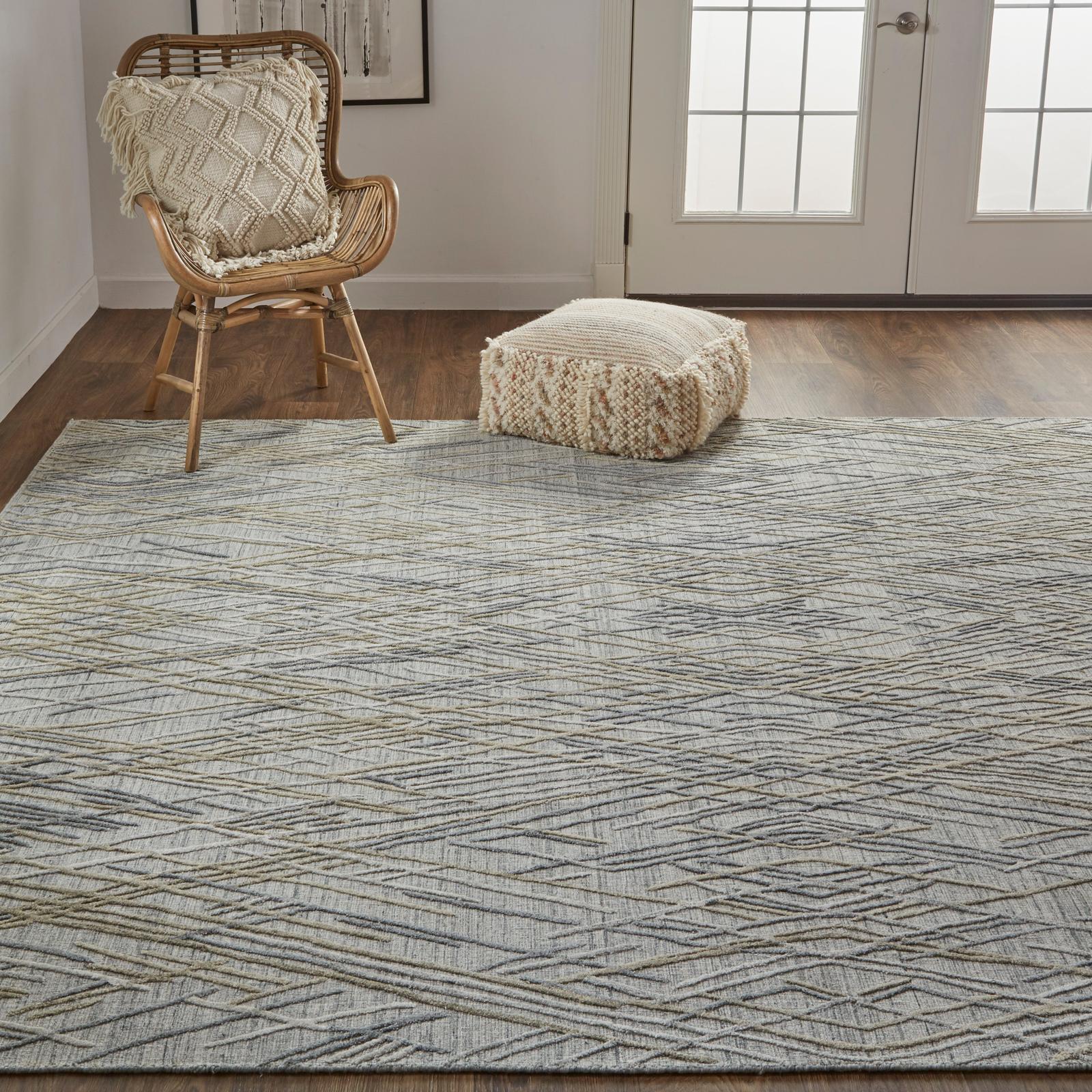 Feizy Elias 6589F Modern Abstract Rug