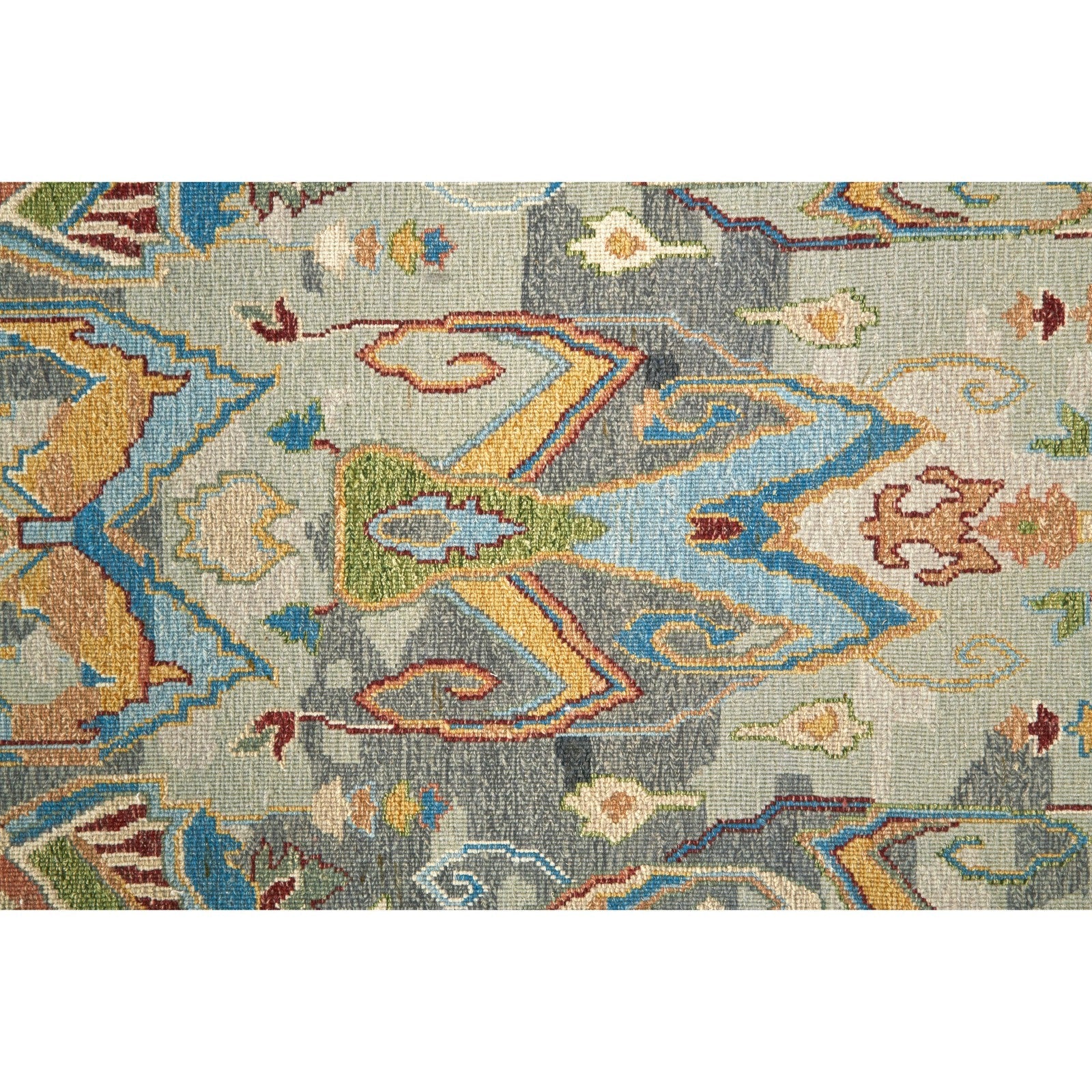 Feizy Leylan 0563F Transitional Ikat in Taupe/Tan/Orange