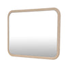 Michael Amini West Kensington Wall Mirror - Sea Salt Caramel