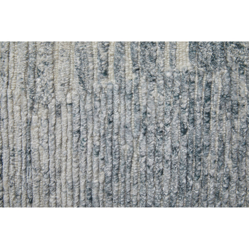 Feizy Brighton 69CGF Modern Abstract in Ivory/Blue/Gray
