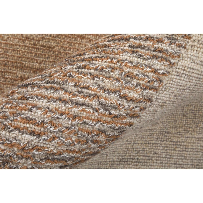 Feizy Pollock 8952F Modern Abstract in Brown/Tan/Ivory