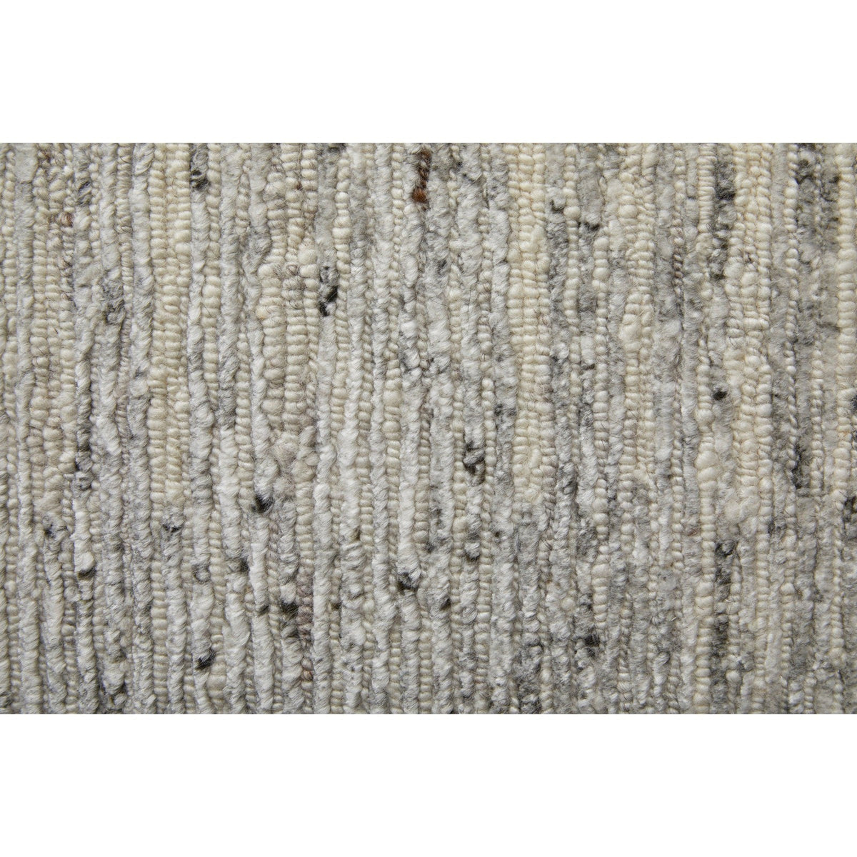 Feizy Brighton 69CHF Modern Abstract in Ivory/Gray